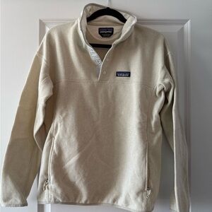 Patagonia Cream Fleece Pullover